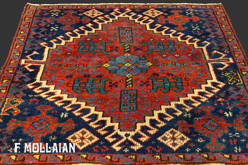 Pair of Pesian Smal Kashkuli Antique Rugs n°:94933602